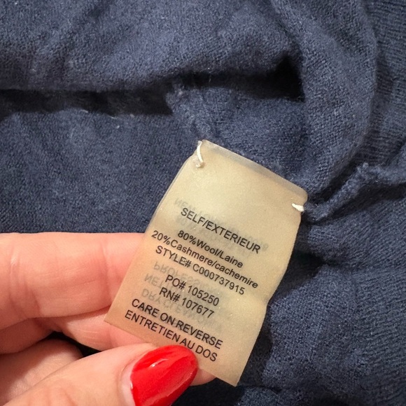 Alice + Olivia Asymmetrical Wool Sweater - Picture 4 of 5